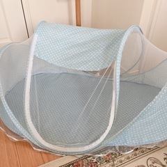 【決まりました】赤ちゃん用蚊帳　ベビーベッド　家具