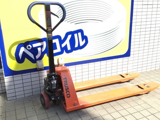 【エコツール笠寺店】【発送不可】トラスコ ハンドパレットトラック 1.5t用 L1150×W540 低床式 THP-15-511【愛知県/名古屋市/笠寺/工具】