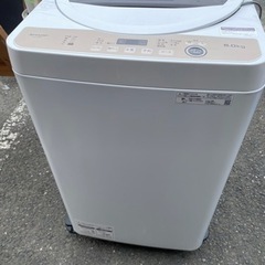 家電 生活家電 シャープ2023年製　6K洗濯機