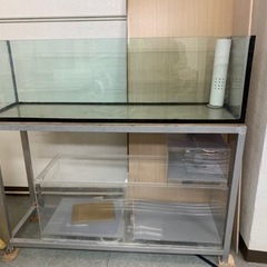 オーバーフローガラス水槽濾過層アクリル