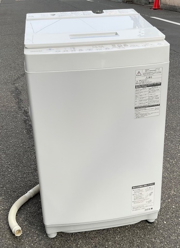 【RKGSE-132】特価！東芝/7kg/全自動洗濯機/AW-7D7/中古/2019年製/当社より近隣地域無料配達