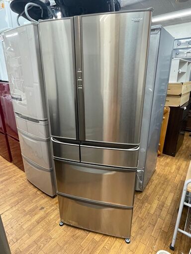 リサイクルショップどりーむ鹿大前店 No8269 冷蔵庫　大き目　４４５L　ナショナル　2008年製　自動製氷機能付き♪