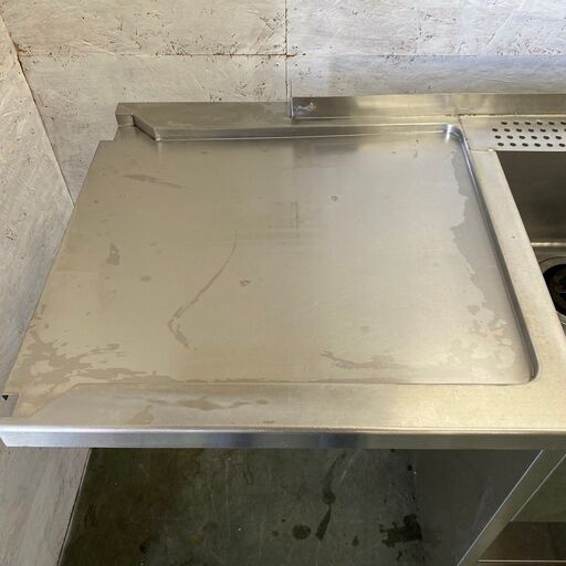 Maruzen】 マルゼン ステンレス 2槽シンク ソイルドシンク 作業台  