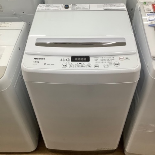 Hisense 全自動洗濯機 2019年製 HW-G75A 【トレファク東大阪店】