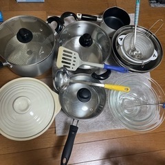 上田市★調理器具 鍋、セット