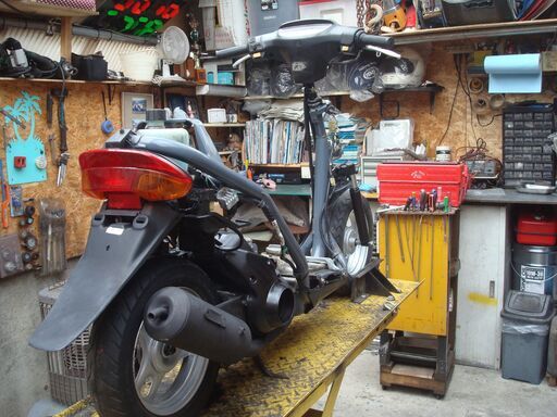 ホンダ スーパーDIO AF27 SK50MMT型 1996年式 2サイクル車 実働 整備