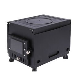 小型薪ストーブ 12-4-7 薪キャンプ用ストーブ、アウトドア テント用 