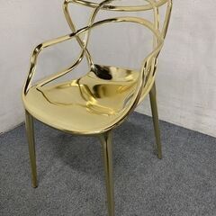 Kartell/カルテル マスターズ ゴールド ダイニングチェア...