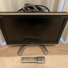 液晶カラーテレビ SHARP AQUOS 繋げばすぐ観られます🙆...