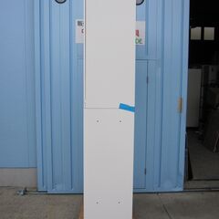 上下書庫セット　両開き/3列11段クリアケース　ホワイト　コクヨ製エディア　鍵無し・作成可能1100円/本