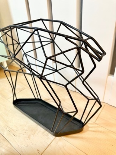 シカの傘立て 鹿 シャドーワイヤー UMBRELLA STAND DEER シカの