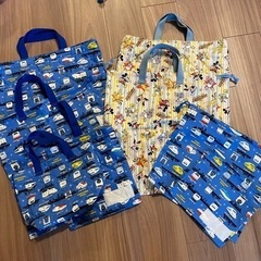 【ハンドメイド未使用品】通園・通学グッズ