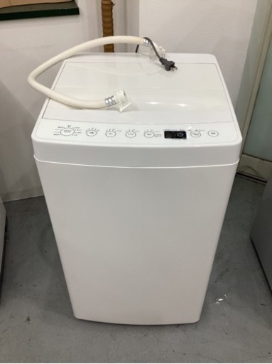 【2018年製】 TAG label by amadana タグレーベル 4.5kg 全自動洗濯機 AT-WM45B