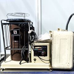 恵那・ひまつぶし堂】煙突式暖房機 KSH-5BS-K5 別置式石油タンク付属