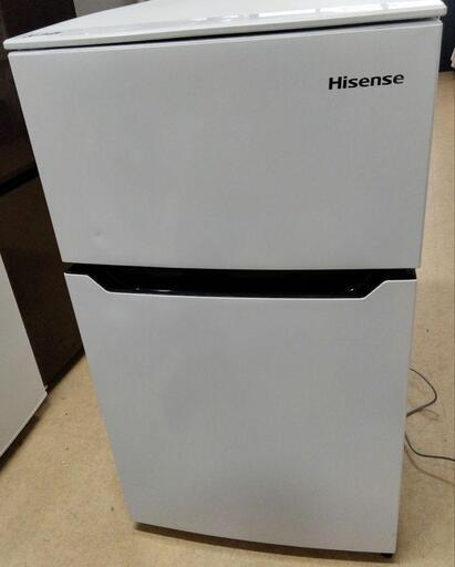 N-1368] ハイセンス 冷蔵庫 2021年製 93L Hisense HR-B95A 【中古品