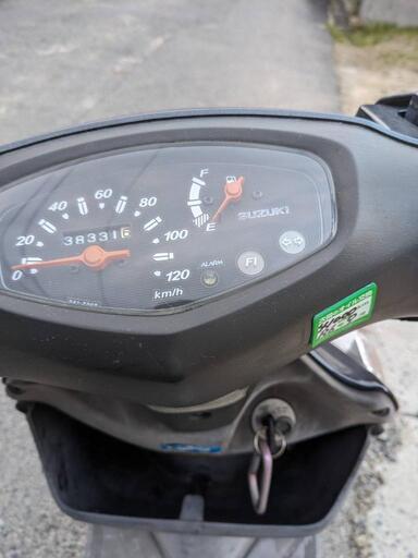 広島発 ワンオーナー アドレスV125G リミテッド CF4EA 自賠責付き