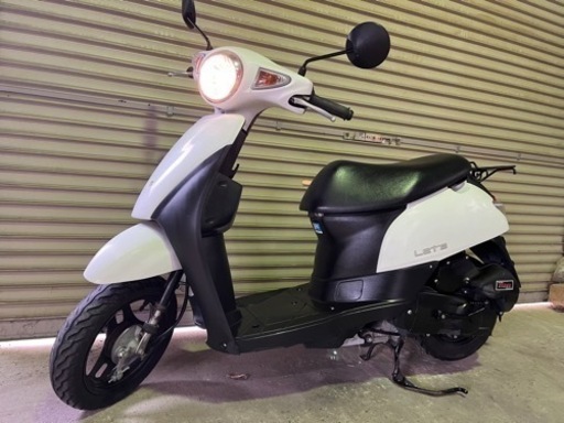 【売約済】自賠責付き 現行車 実働 BT新品 スズキ CA4AA レッツ 4スト インジェクションバイク 原付 スクーター