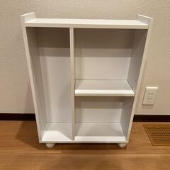 ★3/15引越前最終値下げ！【未使用品】トイレ収納キャビネット【...