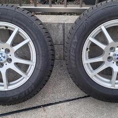 走行1000キロ！2ヶ月！スタッドレスタイヤホイールセット