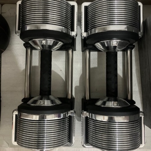 値下げしました!!可変ダンベル 2個セット 1kg刻み 3kg～32kg ライシン