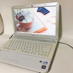 VAIO ノートパソコン 14インチ Webカメラ付き!!