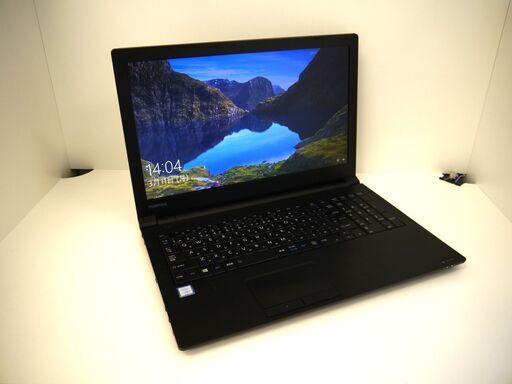 【お渡し済み】東芝 windows10 15.6型ノートPC 第7世代Corei5 + SSD  + メモリ12GB【メンテナンス済み】（040960）