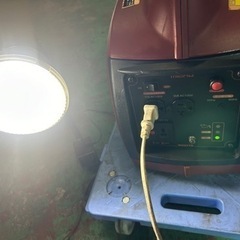 【実動品】ワキタWAKITA/メイホMEIHO ポータブルエンジン発電機　インバーター　HPG900i