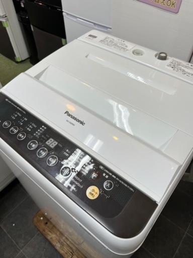 美品　大阪市内送料無料❗️Panasonic 6㎏ 柔軟剤の香りを衣類に残す「香りしっかりコース」「デジタル表示」NA-F60PB9家電 生活家電 洗濯機