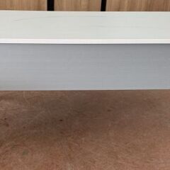 オカムラ　スタックテーブル　白色　1800×600　H720　キ...
