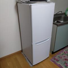 山善139Ｌ2ドア冷蔵庫