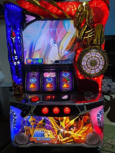 パチスロ　聖闘士星矢海王覚醒　実機
