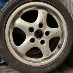 車のパーツ タイヤ、ホイールポルシェ993カレラ純正ホイール