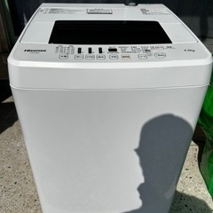 洗濯機　2018年　4.5キロ　ハイセンス