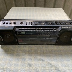 SANYO サンヨー サラウンド4 Wカセット ラジカセ 