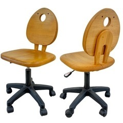 値下げ‼️ACTUS 堀田木工所 学習机セット 天然木材 アクタスキッズ ワゴン チェア HOTTA WODDY 天然塗料仕上