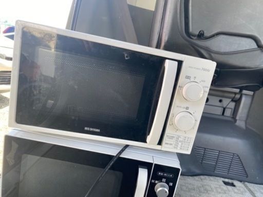 福岡市内配送無料　2019年　アイリスオーヤマ 電子レンジ 17L ターンテーブル 単機能 700W 出力6段階 【西日本/60Hz】ホワイト IMG-T177-6-W
