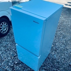 ♦️Hisense ノンフロン冷凍冷蔵庫 【2022年製 】HR-G13C-W 