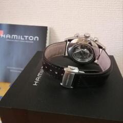 非常に美品正確作動。HAMILTON スピリットオブリバテイ 自動巻き