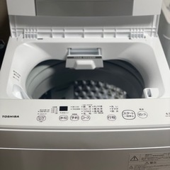 送料・設置込み　洗濯機　4.5kg TOSHIBA 2022年