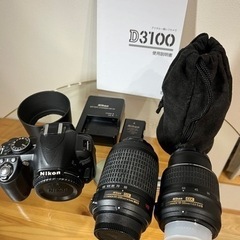 Nikon D3100 200MMダブルズームキット