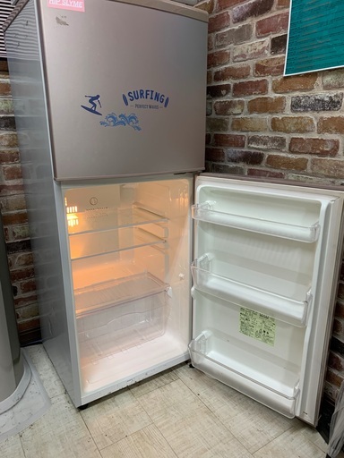 引き取り限定70%off！】ユーイング MR-F140D(S)冷凍冷蔵庫 - 冷蔵庫 