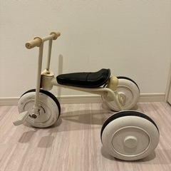 三輪車　舵取り棒付き　無印良品　