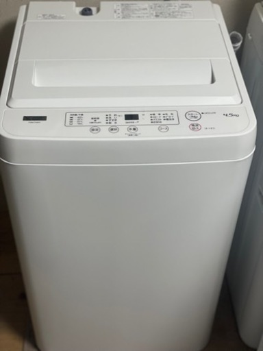 送料・設置込み　洗濯機　4.5kg ヤマダ　2022年