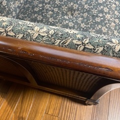 karimoku カリモク カウチソファ コロニアル ラタン ソファ