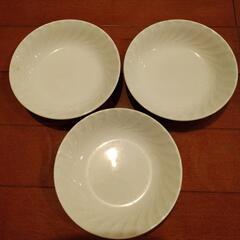 ホワイト 小皿3枚セット 直径14cm生活雑貨 食器 プレート