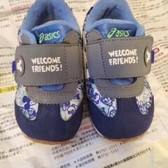 【取引中】asics　14cm　ベビー服、アウター、タオルケット