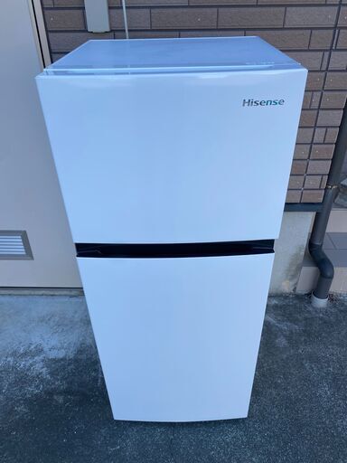 ハイセンス HR-B1202 2ドア冷蔵庫 2021年製 120L 37298-2-005