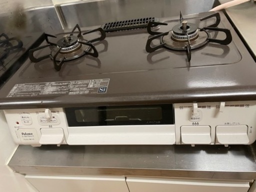 一年半使用パロマ　　ガスコンロ　都市ガス