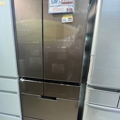 配達可【冷蔵庫】【シャープ】501L 2016年製☆6ヶ月保証クリーニング 