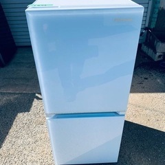 Hisense ノンフロン冷凍冷蔵庫 HR-G13B-W